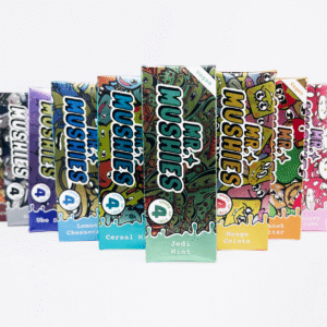 Mix Match Mr Mushies Chocolate Bars Bulk Deal | 10 - 100 Bars Count