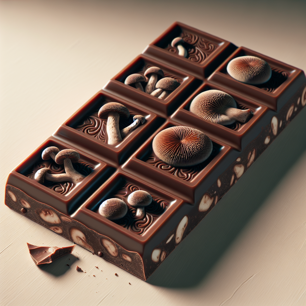4 gram mushroom chocolate bar