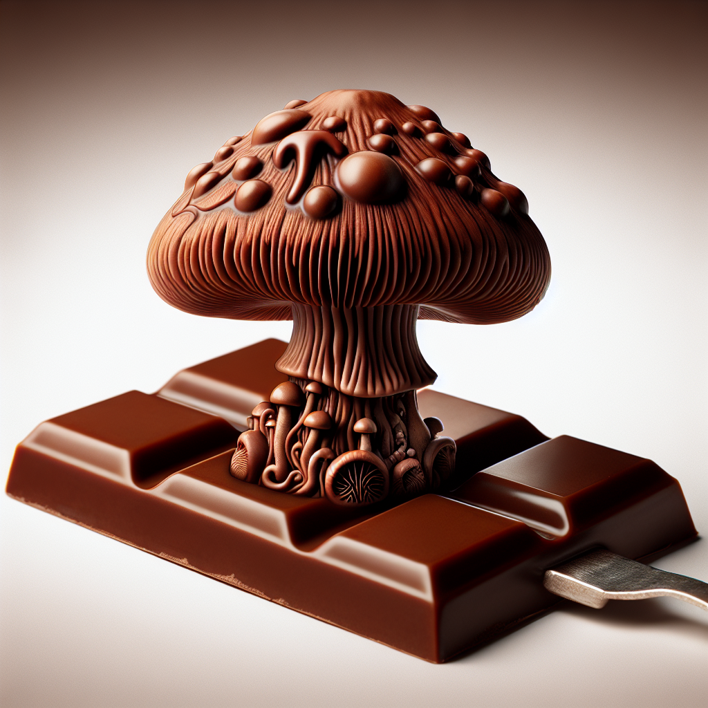 funguy mushroom chocolate bar