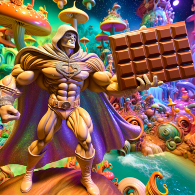 hero mushroom chocolate bar