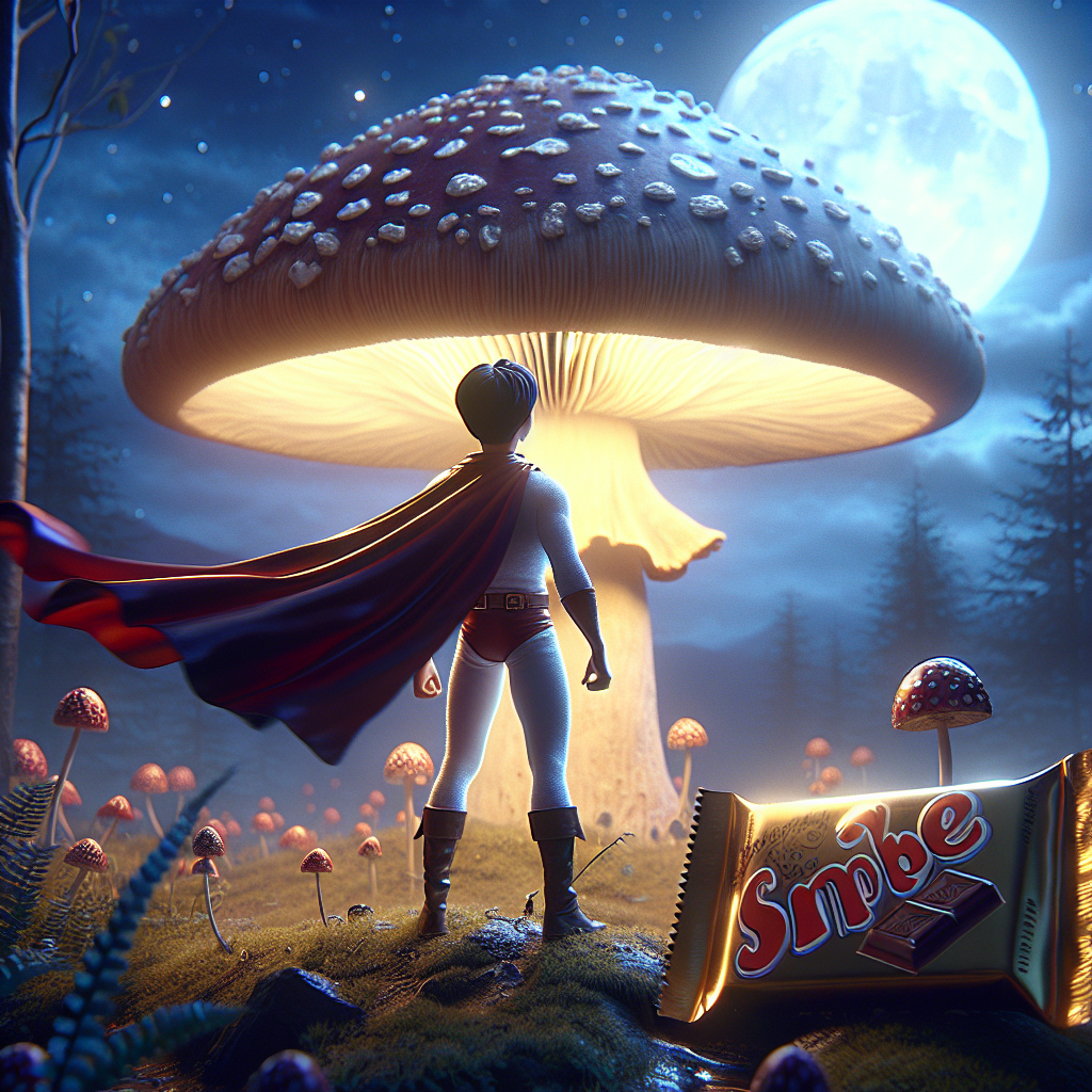 hero mushroom chocolate bar