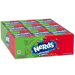 Nerds Watermelon and Cherry 1.65 Candy - 36 / Box